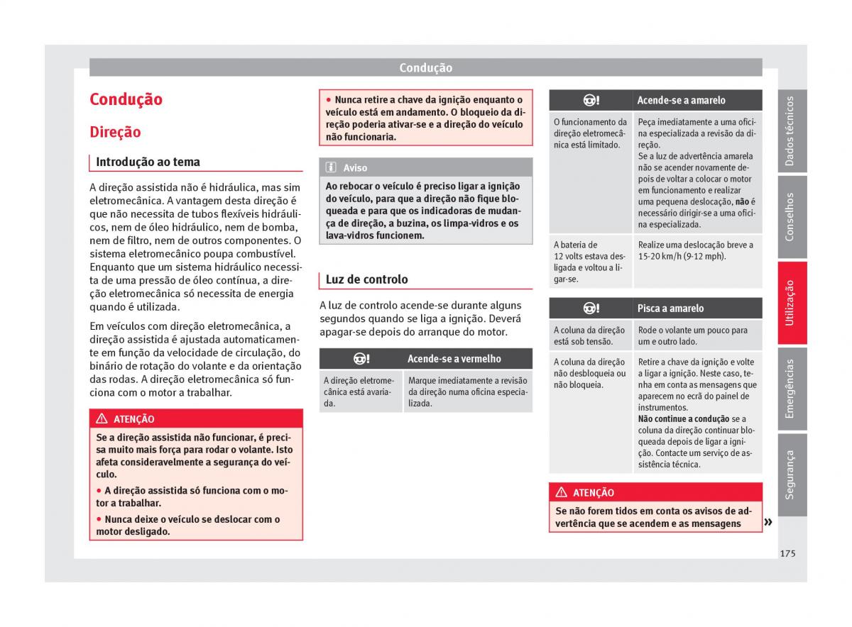 Seat Arona manual del propietario / page 177