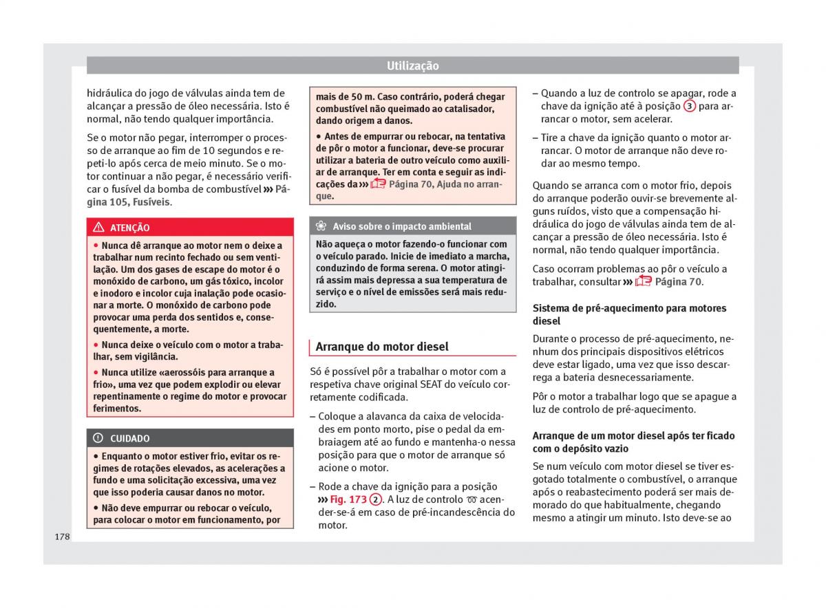 Seat Arona manual del propietario / page 180