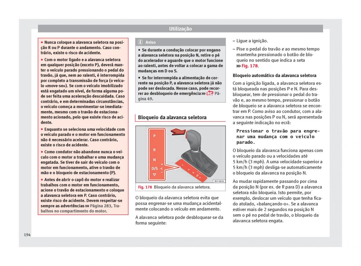 Seat Arona manual del propietario / page 196