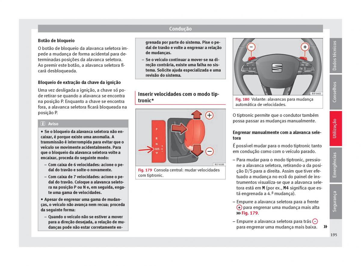 Seat Arona manual del propietario / page 197