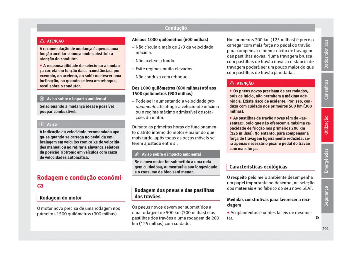 Seat Arona manual del propietario / page 203