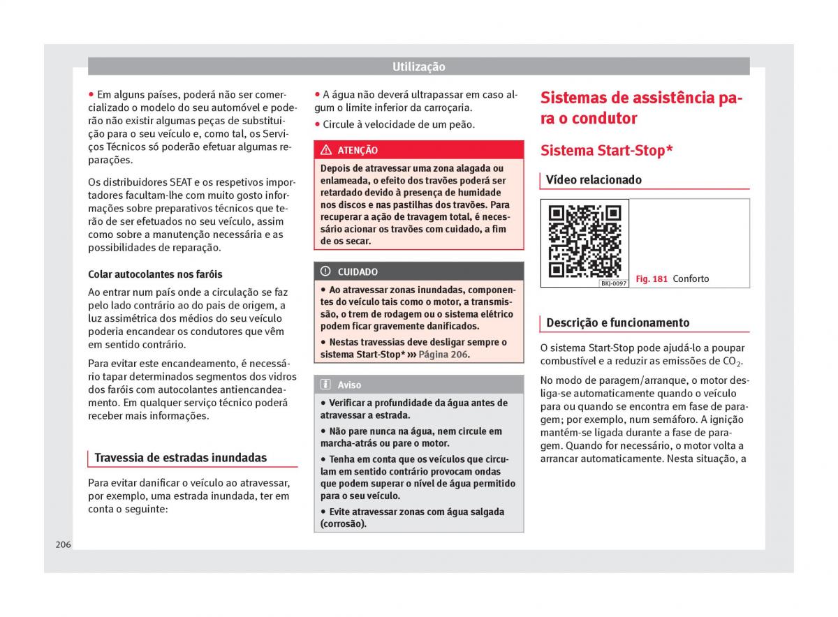 Seat Arona manual del propietario / page 208