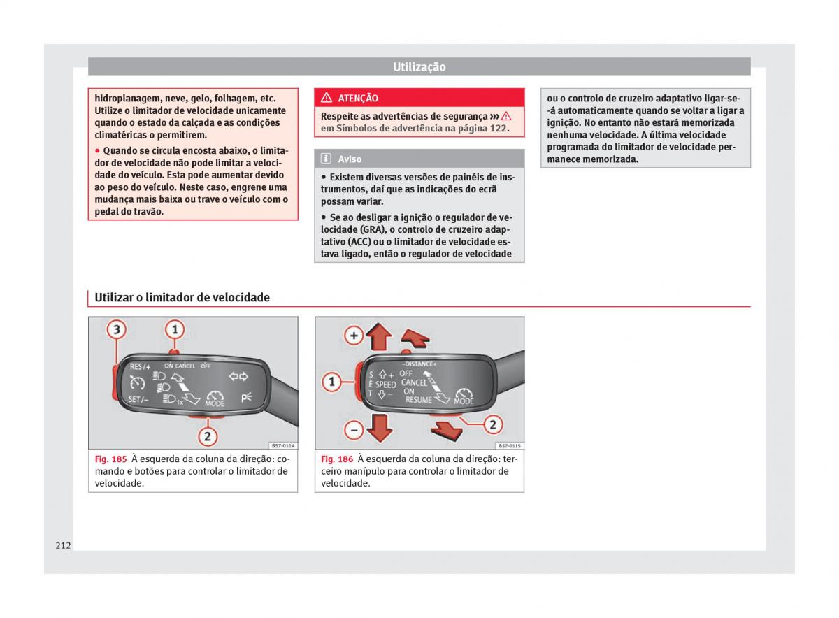 Seat Arona manual del propietario / page 214