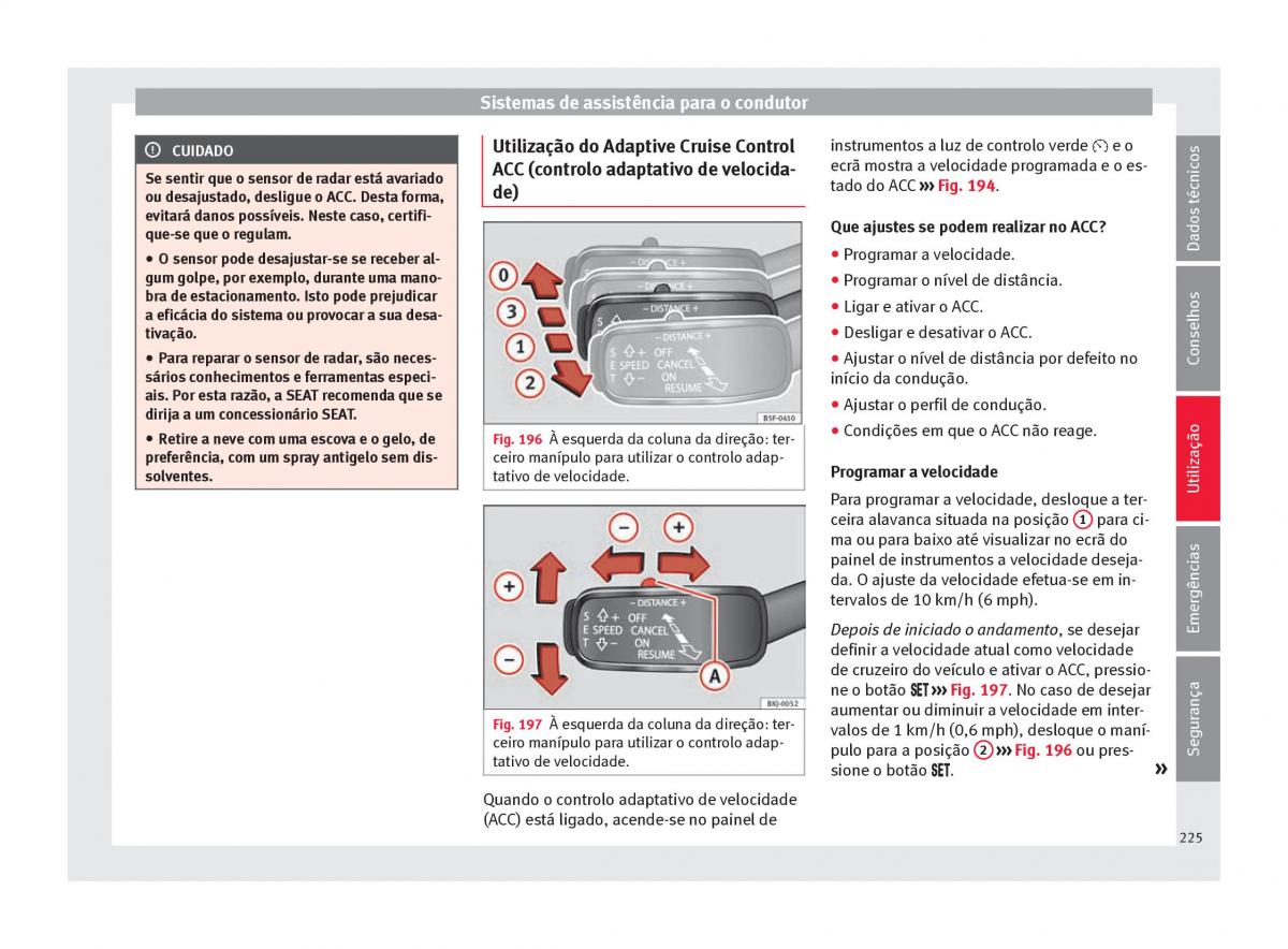 Seat Arona manual del propietario / page 227