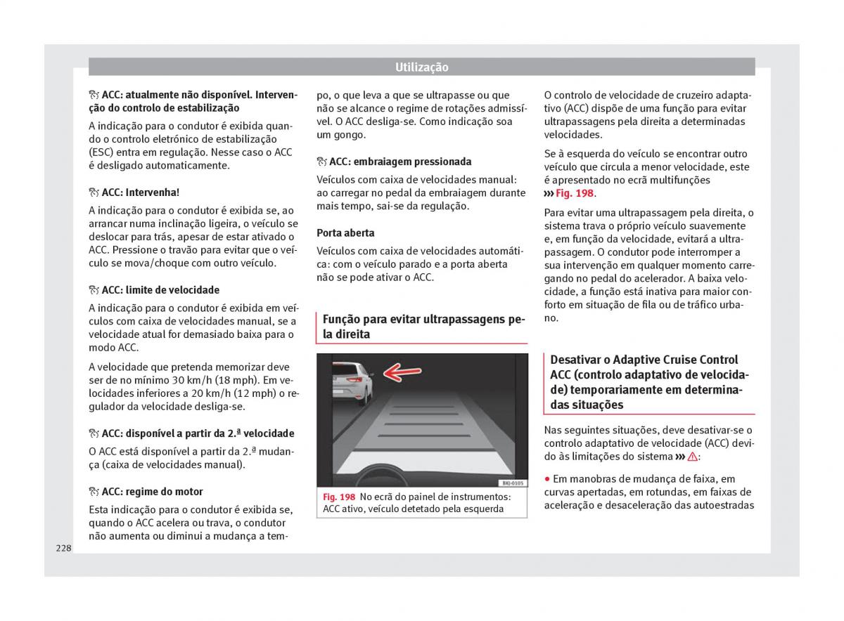 Seat Arona manual del propietario / page 230