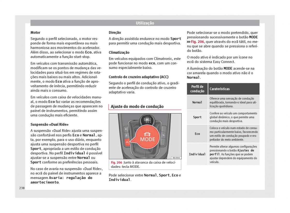 Seat Arona manual del propietario / page 240