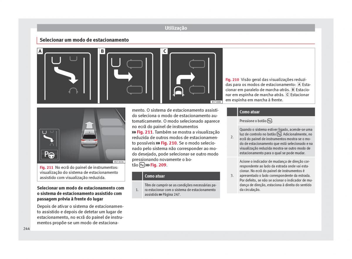 Seat Arona manual del propietario / page 246