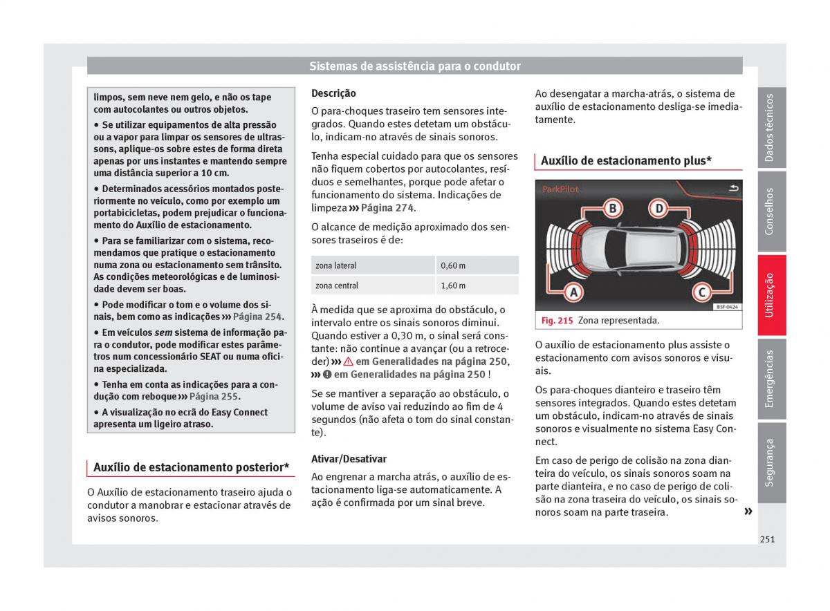 Seat Arona manual del propietario / page 253