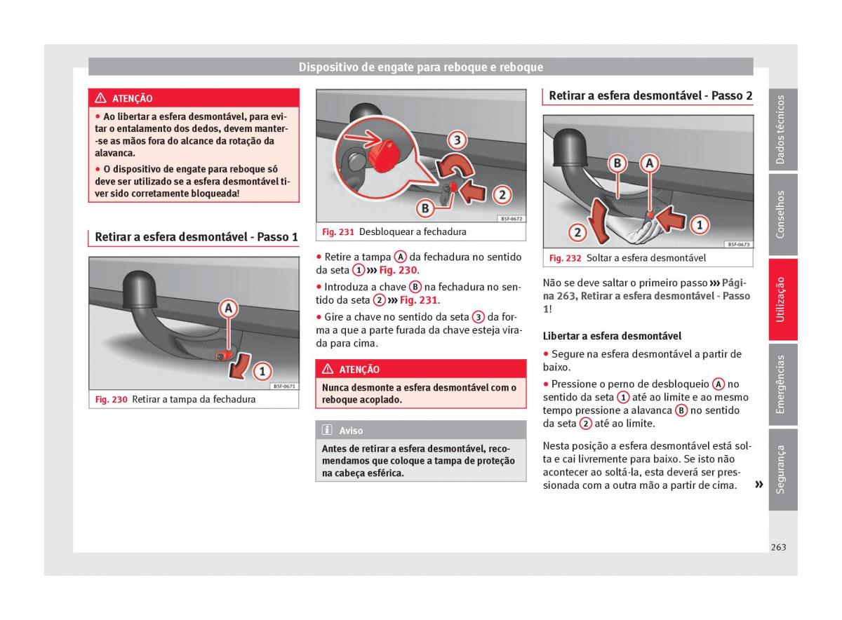 Seat Arona manual del propietario / page 265