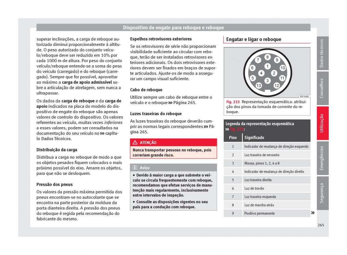 Seat Arona manual del propietario / page 267