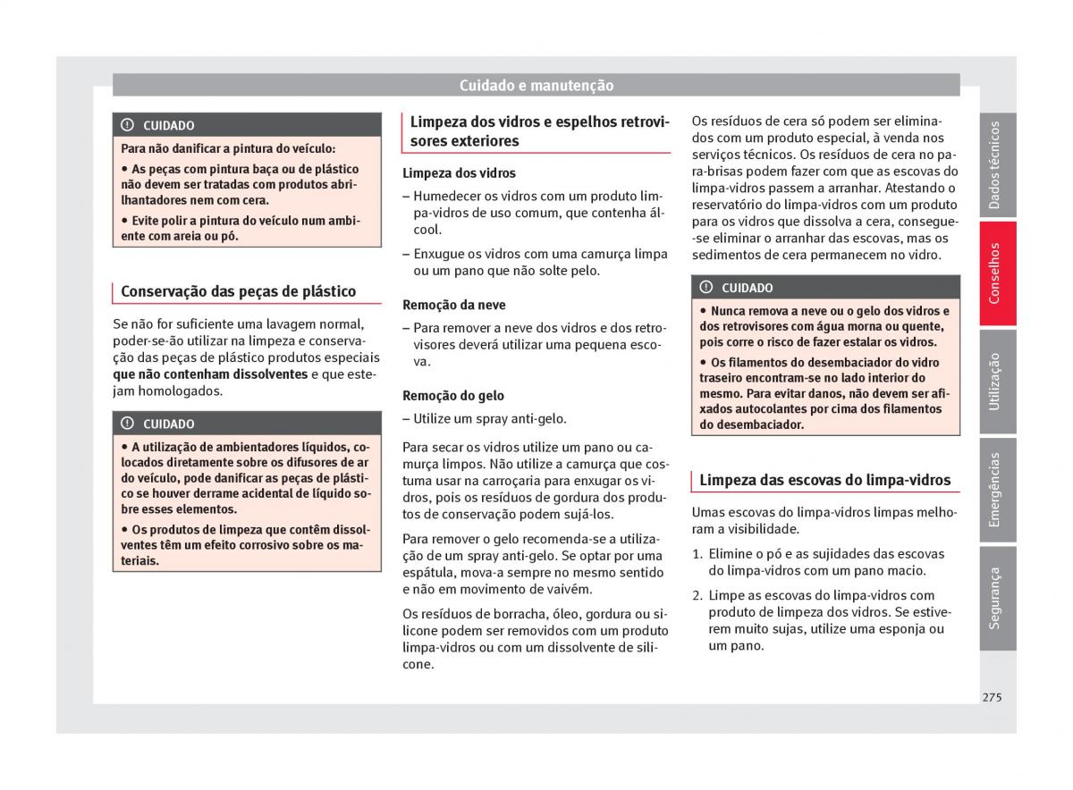 Seat Arona manual del propietario / page 277