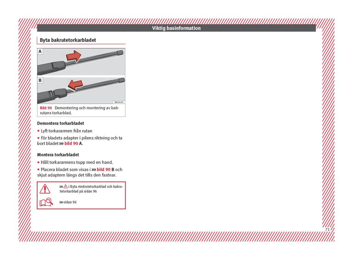 Seat Arona instruktionsbok / page 73