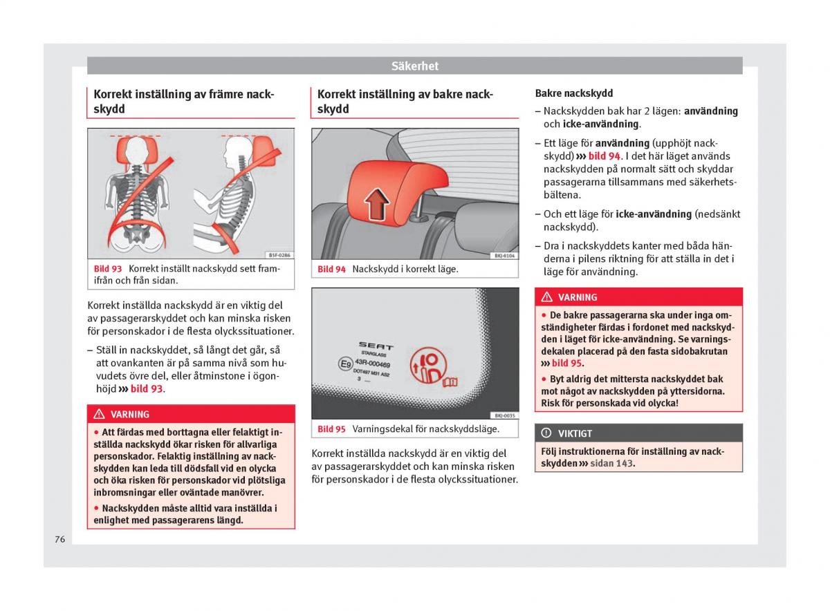 Seat Arona instruktionsbok / page 78