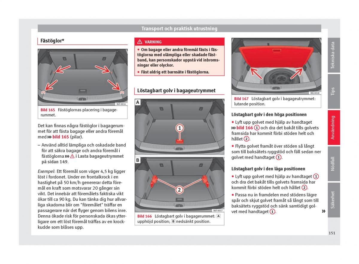 Seat Arona instruktionsbok / page 153