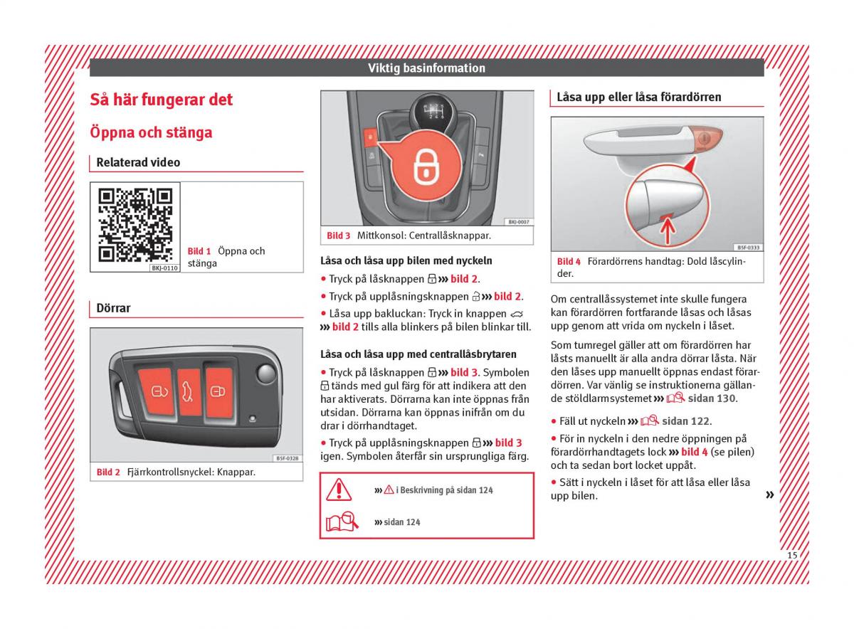 Seat Arona instruktionsbok / page 17