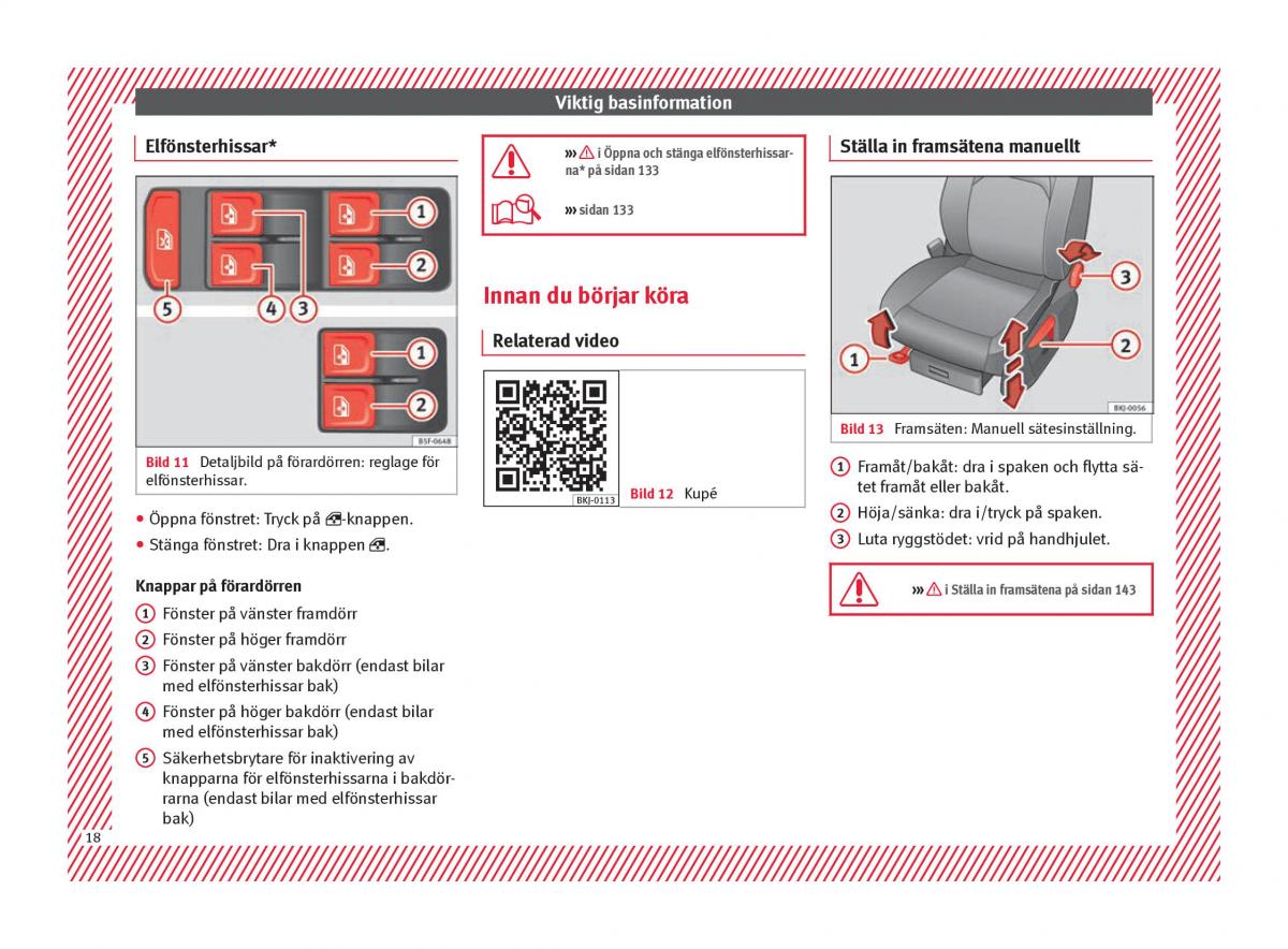 Seat Arona instruktionsbok / page 20