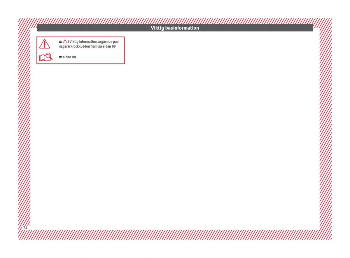 Seat Arona instruktionsbok / page 26