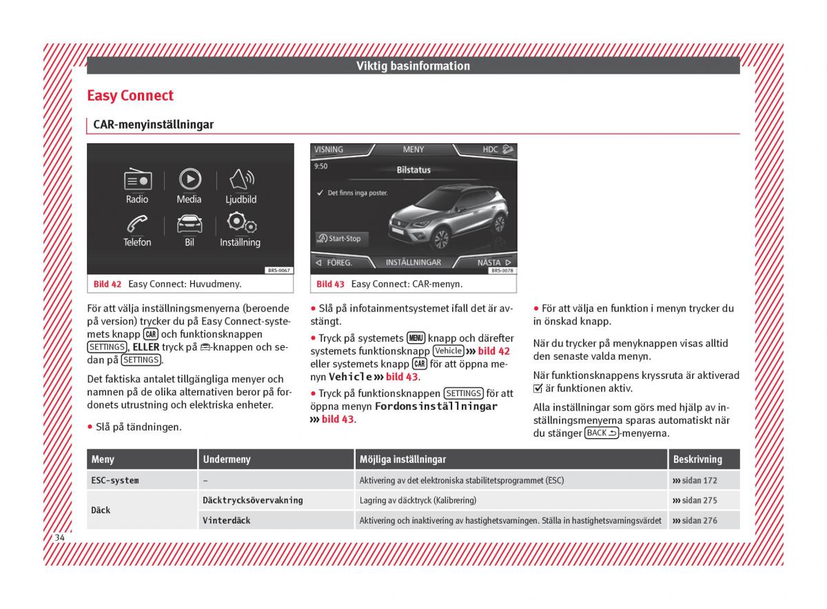 Seat Arona instruktionsbok / page 36