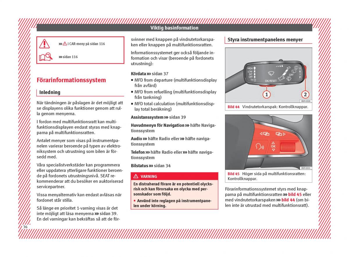 Seat Arona instruktionsbok / page 38