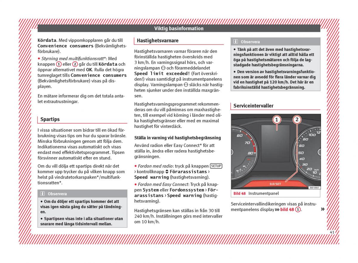 Seat Arona instruktionsbok / page 43