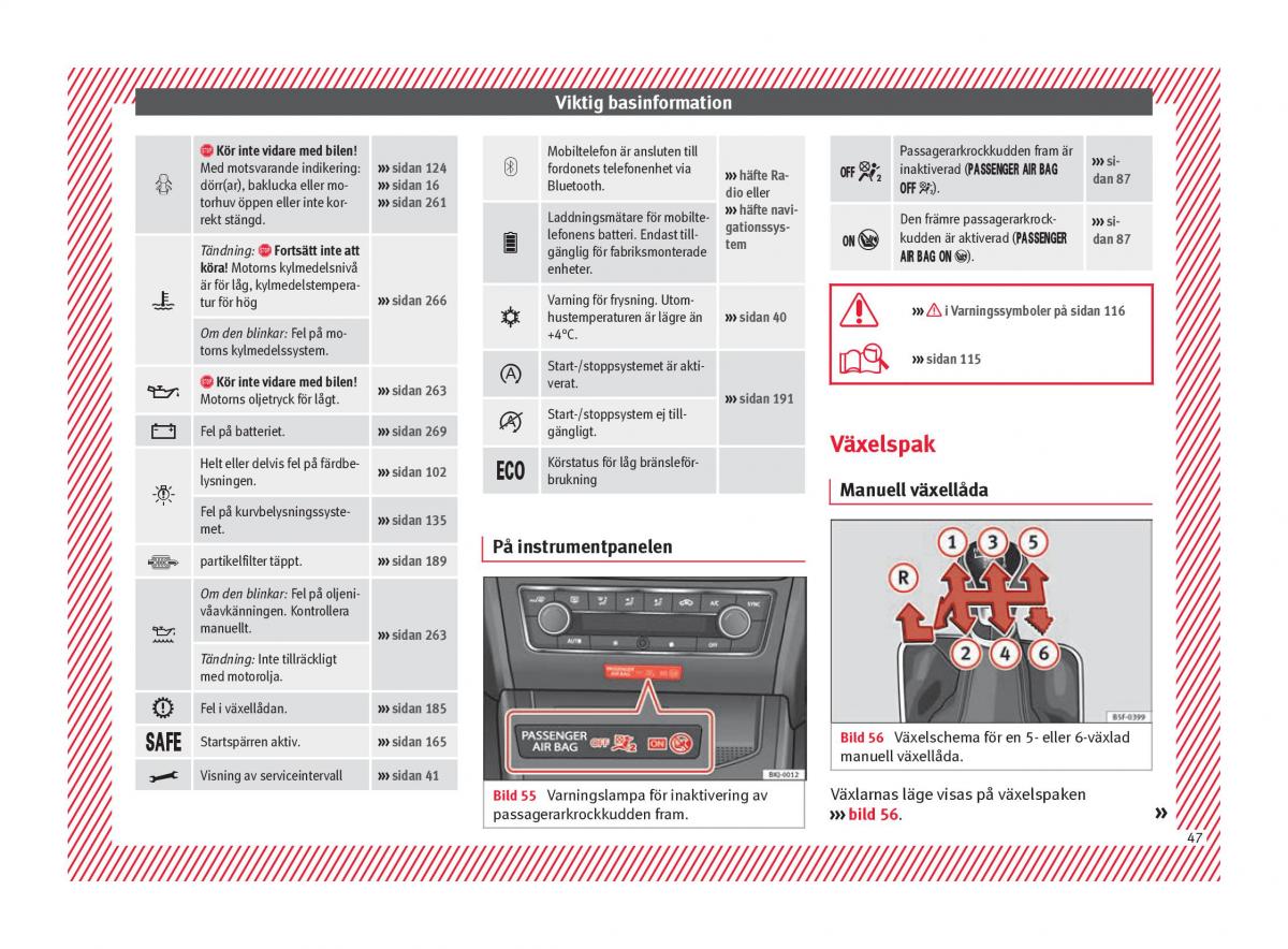 Seat Arona instruktionsbok / page 49