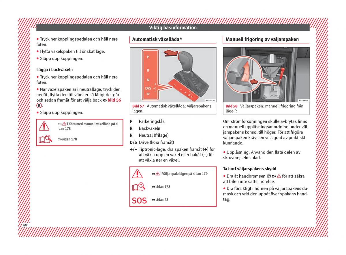 Seat Arona instruktionsbok / page 50