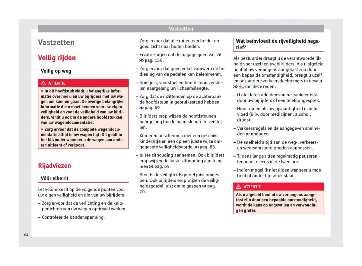 Seat Ateca handleiding / page 66