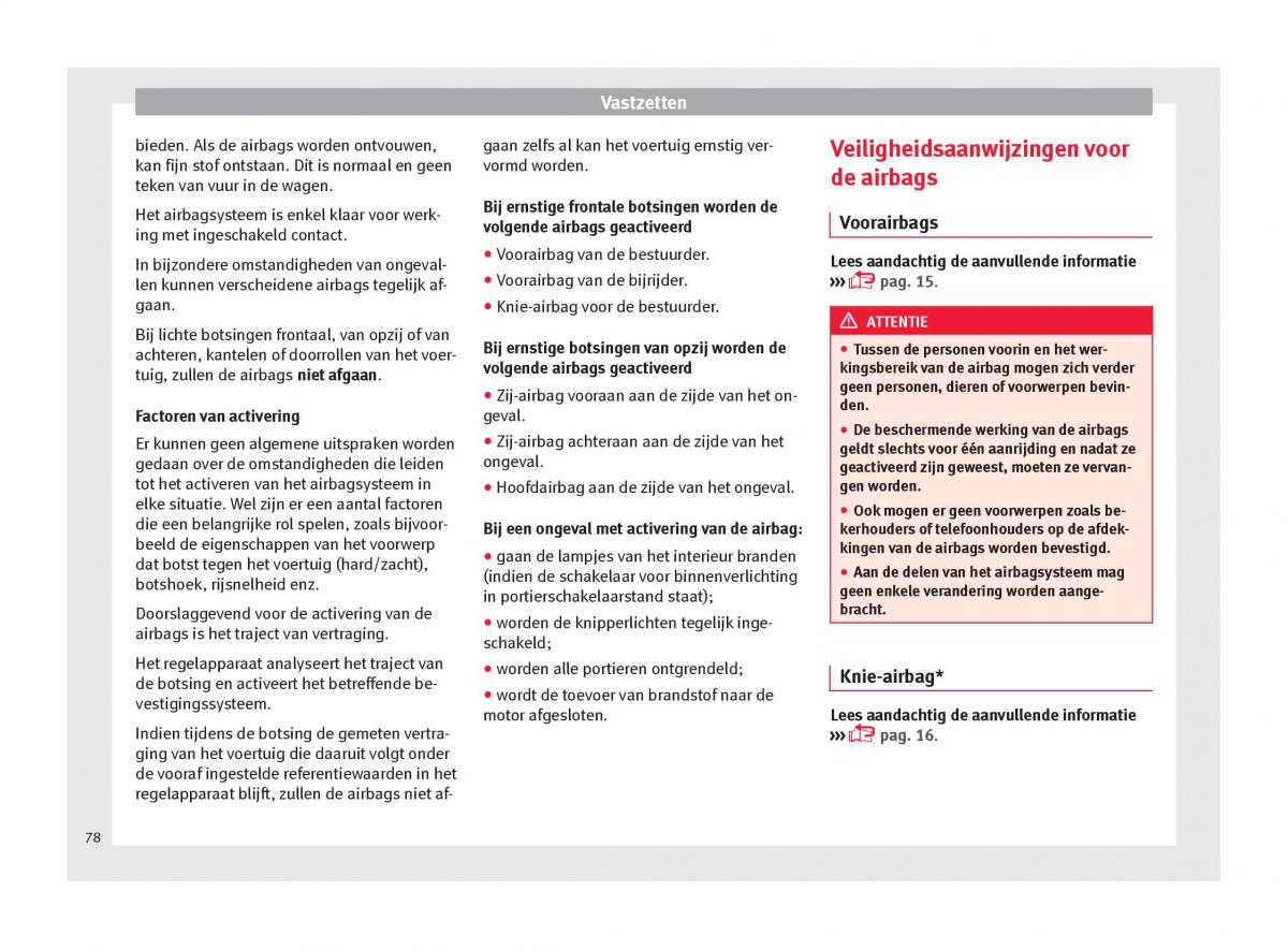 Seat Ateca handleiding / page 80