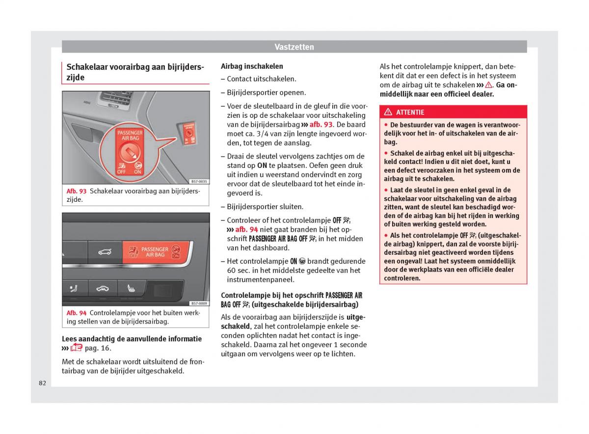 Seat Ateca handleiding / page 84