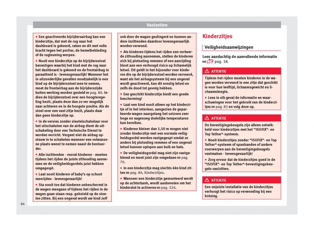 Seat Ateca handleiding / page 86