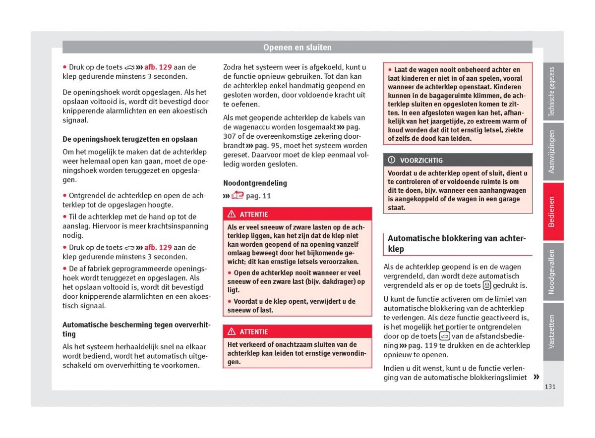 Seat Ateca handleiding / page 133