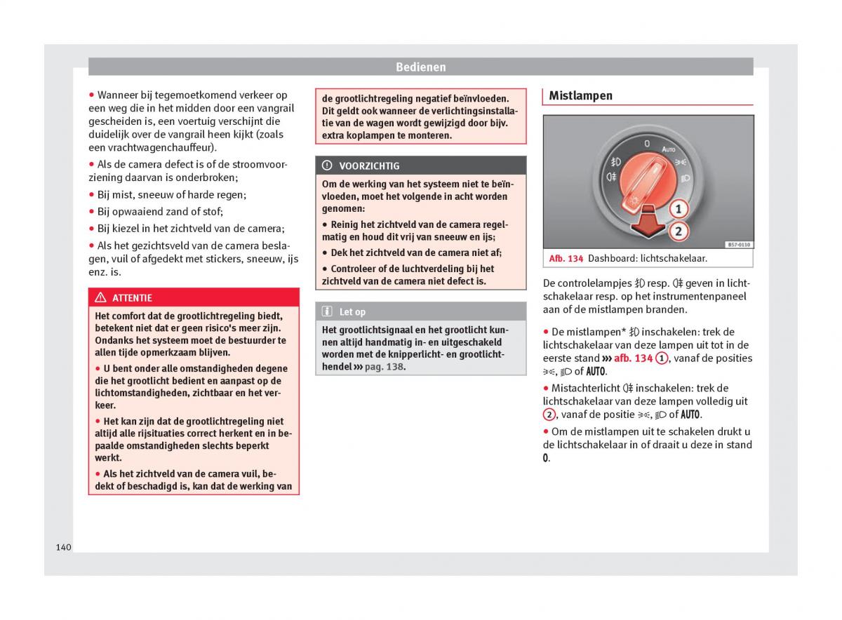 Seat Ateca handleiding / page 142