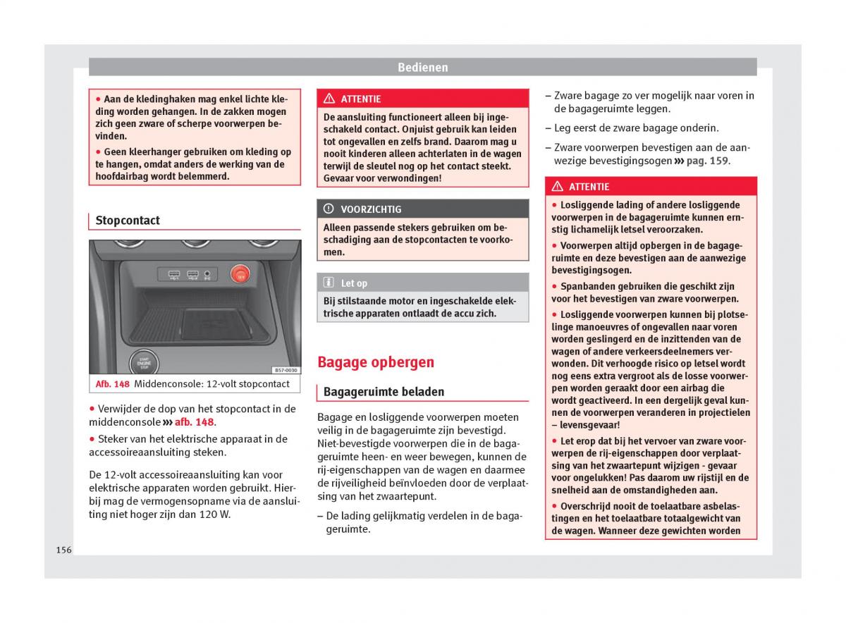 Seat Ateca handleiding / page 158