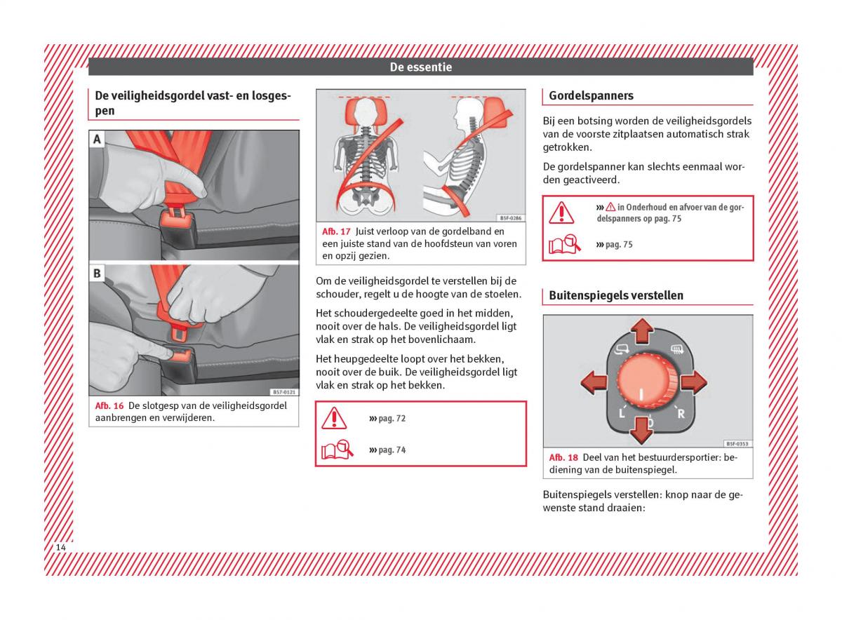 Seat Ateca handleiding / page 16