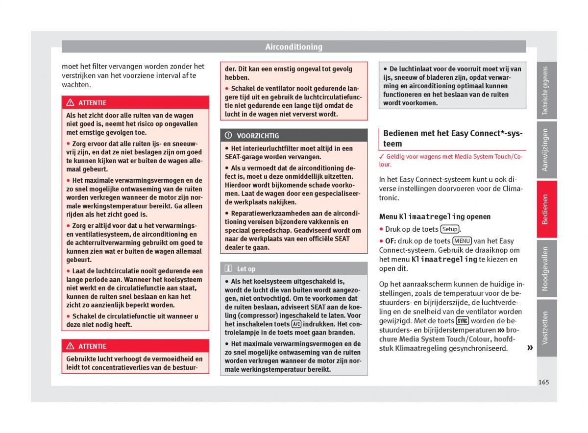 Seat Ateca handleiding / page 167
