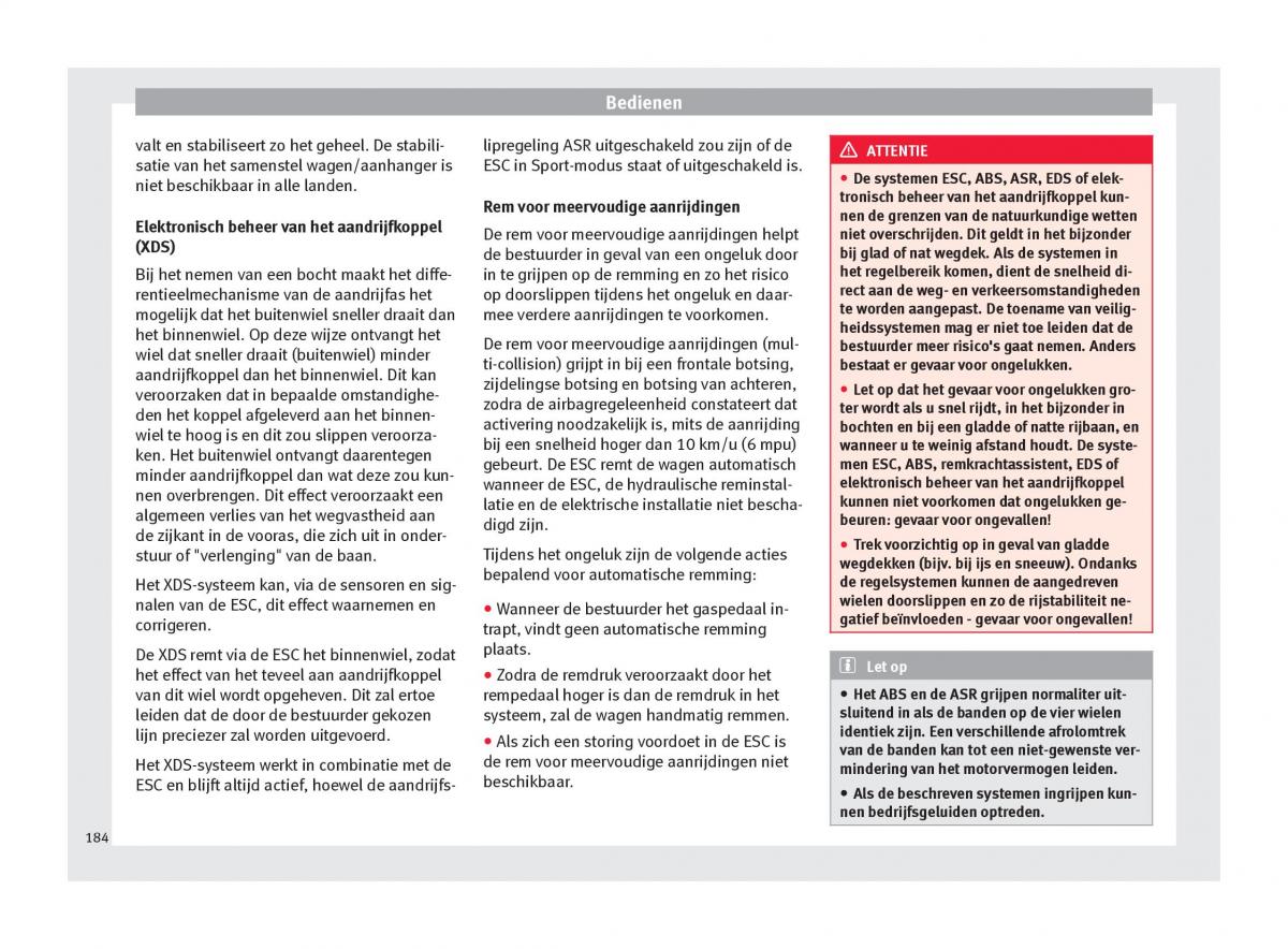 Seat Ateca handleiding / page 186