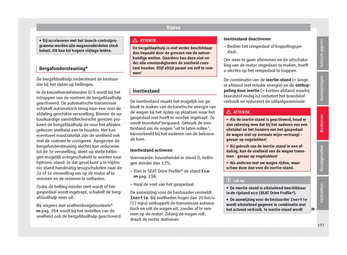 Seat Ateca handleiding / page 195