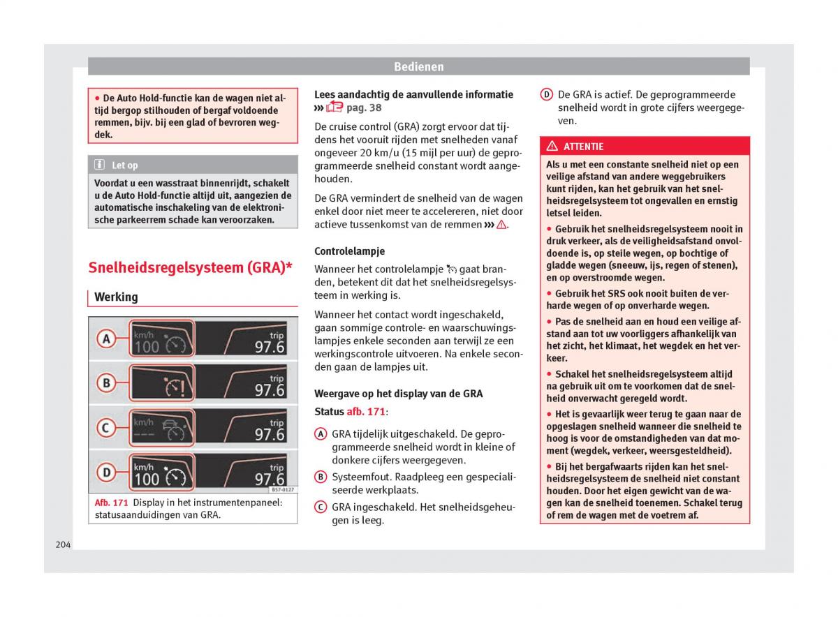 Seat Ateca handleiding / page 206