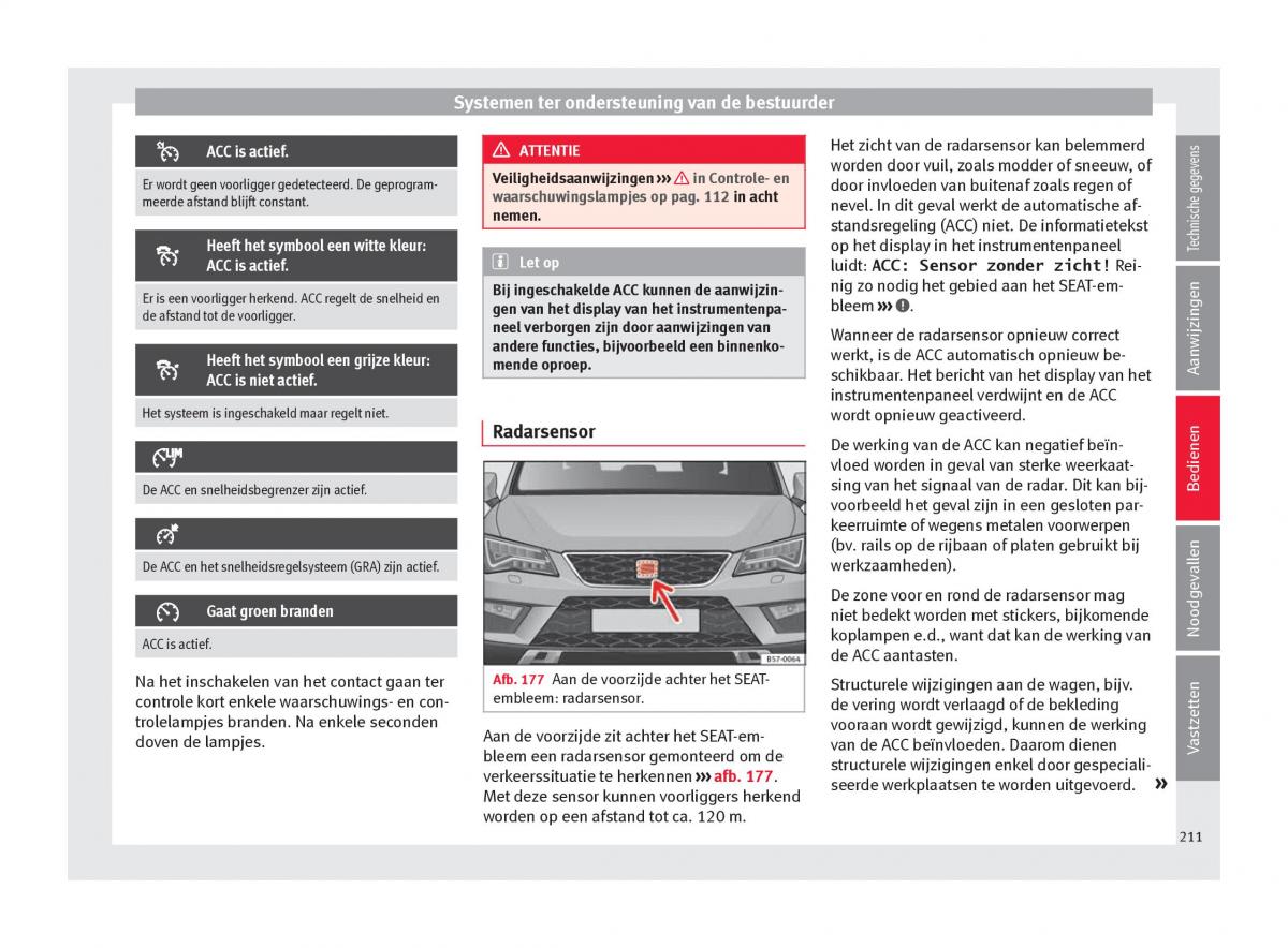 Seat Ateca handleiding / page 213