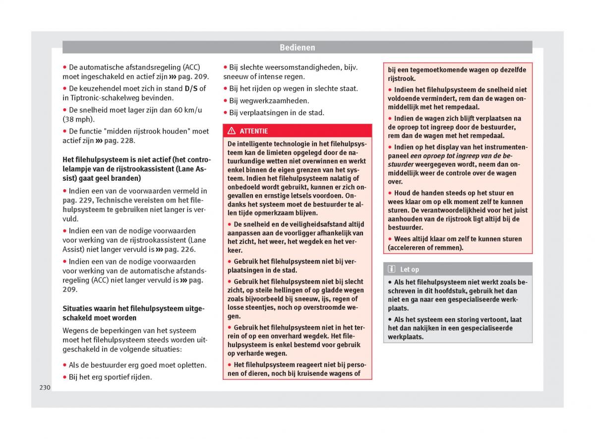 Seat Ateca handleiding / page 232