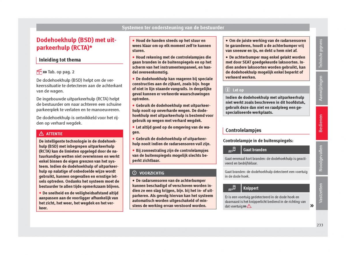 Seat Ateca handleiding / page 235