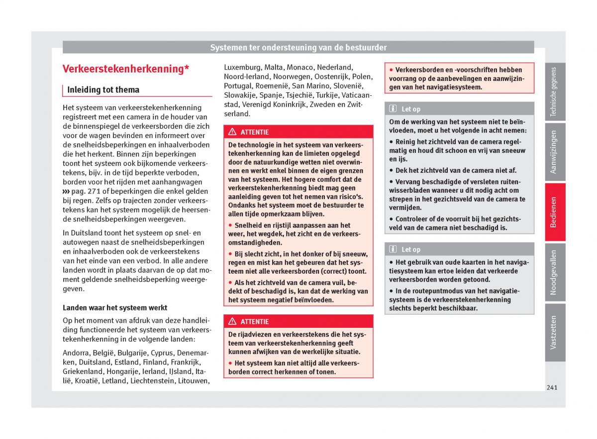 Seat Ateca handleiding / page 243