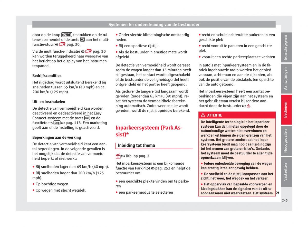 Seat Ateca handleiding / page 247