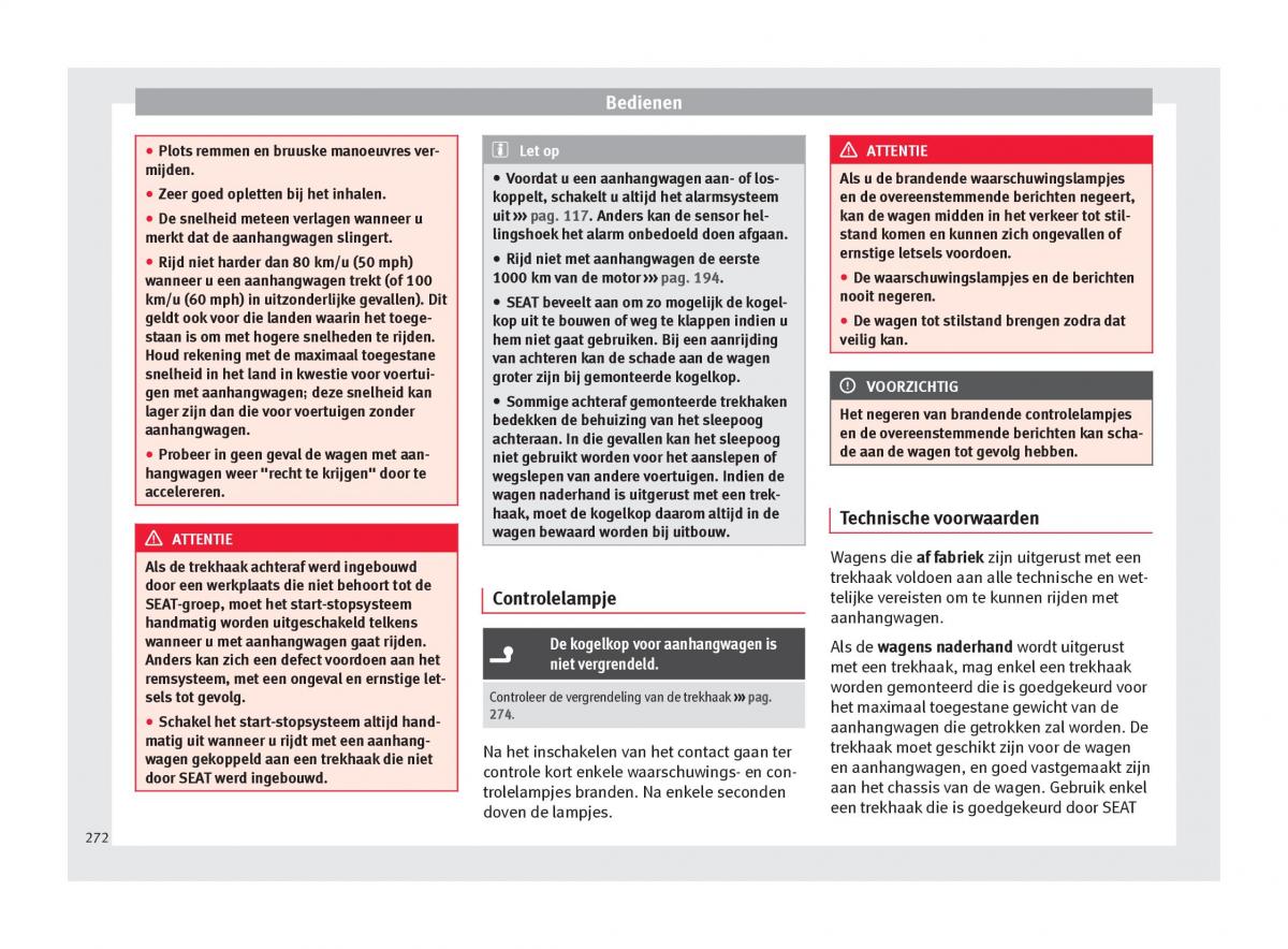 Seat Ateca handleiding / page 274