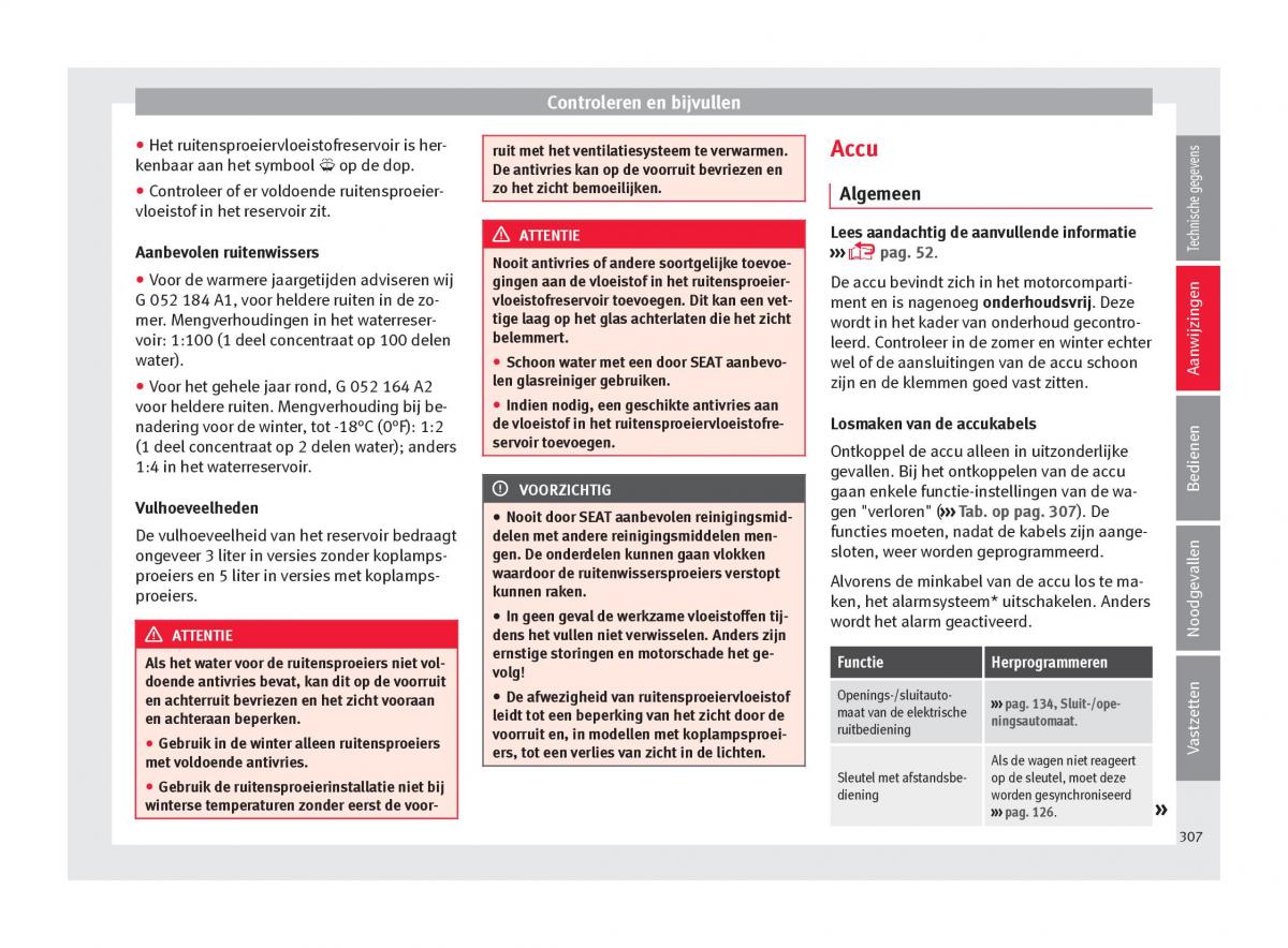 Seat Ateca handleiding / page 309