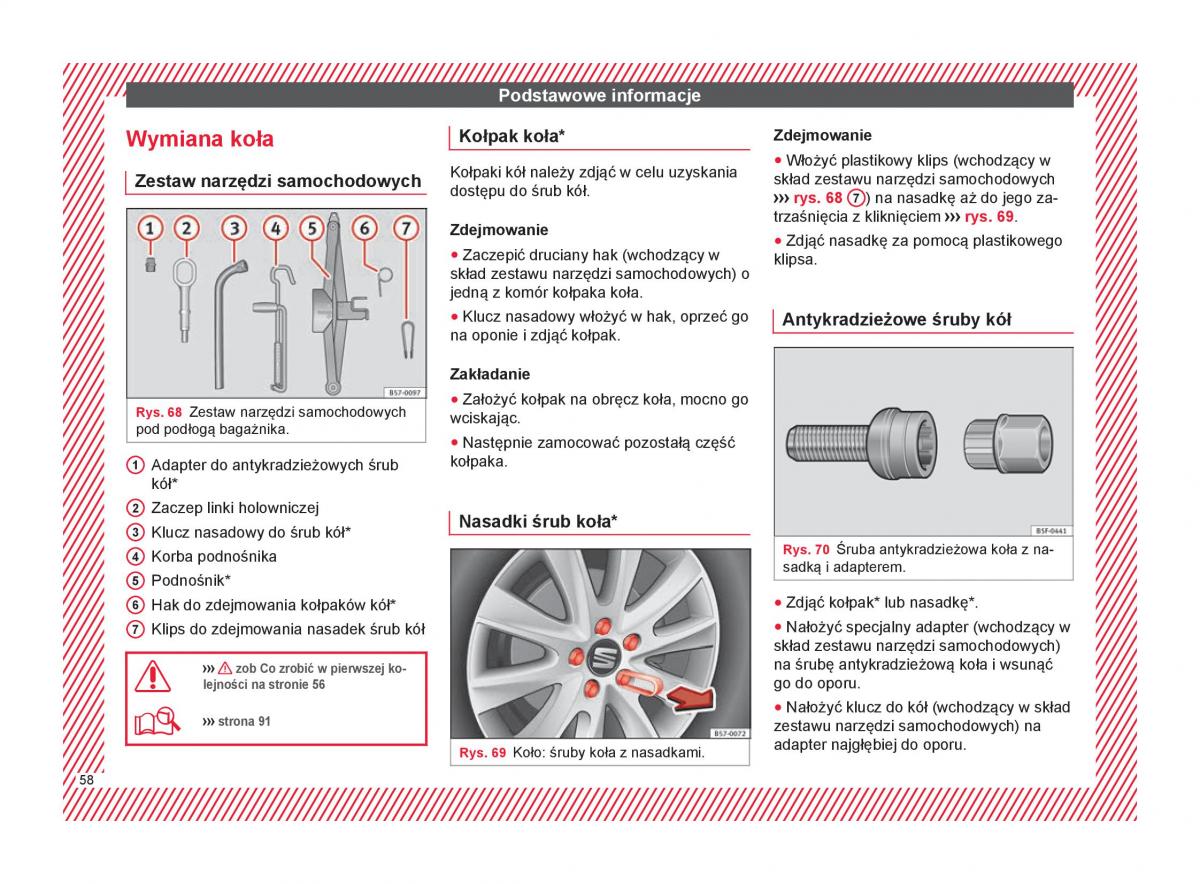 Seat Ateca instrukcja obslugi / page 60