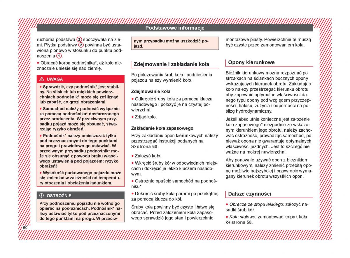 Seat Ateca instrukcja obslugi / page 62