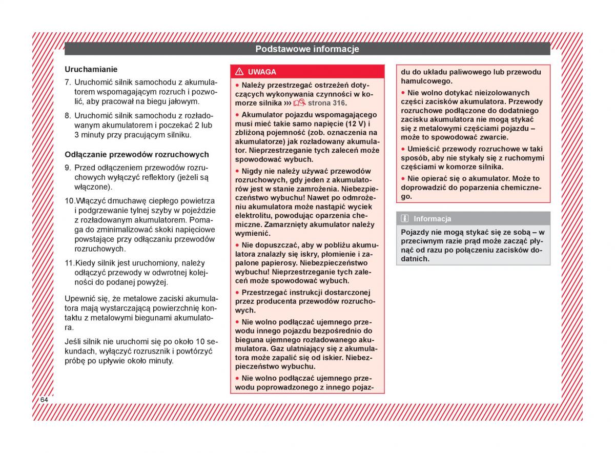 Seat Ateca instrukcja obslugi / page 66