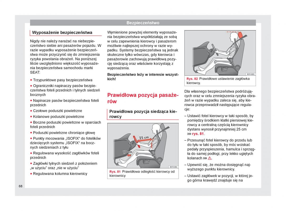 Seat Ateca instrukcja obslugi / page 70