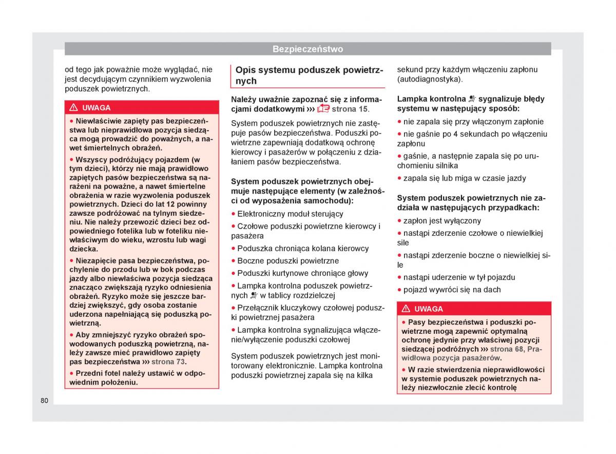 Seat Ateca instrukcja obslugi / page 82